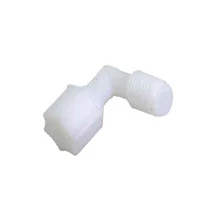 Hollandi csatlakozó menetes könyök 3/8" menet x 1/4" csővezeték (34)