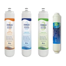 PurePro ERS 105/106 ozmózis víztisztító 4 db-os szűrőgarnitúra fertőtlenítő csomaggal