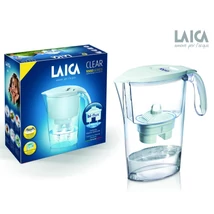 Laica Clear Line fehér vízszűrő kancsó mechanikus kijelzővel Laica Clear Line fehér vízszűrő kancsó mechanikus kijelzővel