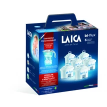 Laica vízszűrő ajándék csomag 6 db Bi-Flux szűrőbetéttel Laica vízszűrő ajándék csomag 6 db Bi-Flux szűrőbetéttel