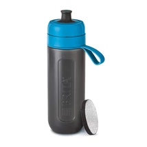 Brita Fill&Go Active vízszűrő kulacs kék színben. (600 ml) Brita Fill&Go Active vízszűrő kulacs kék színben. (600 ml)