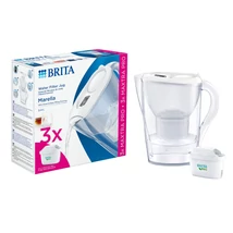 Brita Marella 2,4 L Maxtra Pro (fehér) vízszűrő kancsó induló csomag, 3 db szűrőbetéttel Brita Marella 2,4 L Maxtra Pro (fehér) vízszűrő kancsó induló csomag, 3 db szűrőbetéttel