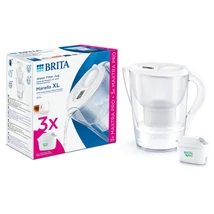 Brita Marella XL 3,5 L Maxtra Pro (fehér)  vízszűrő kancsó induló csomag 3 db szűrőbetéttel Brita Marella XL 3,5 L Maxtra Pro (fehér)  vízszűrő kancsó induló csomag 3 db szűrőbetéttel