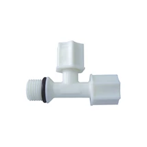 Hollandi csatlakozó aszimmetrikus menetes "T" idom 1/4" menet x 1/4" csővezeték x 1/4" csővezeték (31)