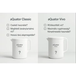 6, aQuator vízionizátorok összehasonlítása