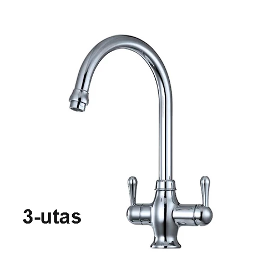 PurePro 3 utas kombinált csaptelep konyhai hideg-meleg- és tisztított vízhez FC212