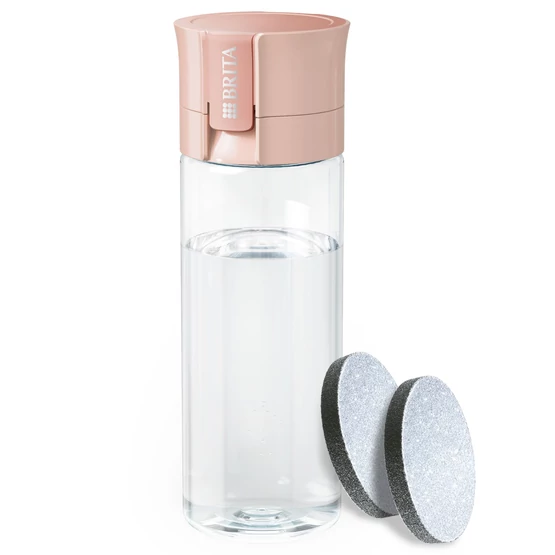 Brita Fill&Go Vital vízszűrő kulacs barack színben (600 ml)