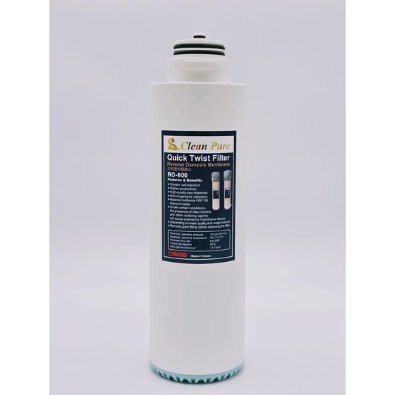 Economy Water RO-CleanPure DirectFlow tartály nélküli ozmózis víztisztító ozmózis membrán 600GPD