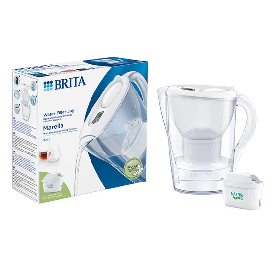 Brita Marella 2,4 L Maxtra Pro (fehér) vízszűrő kancsó