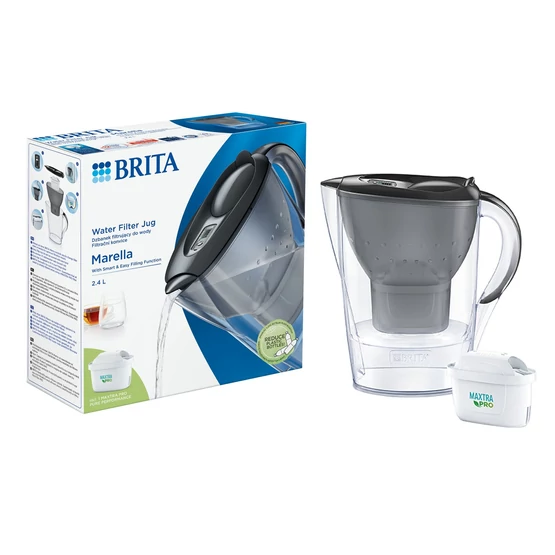 Brita Marella 2,4 L Maxtra Pro (szürke) vízszűrő kancsó
