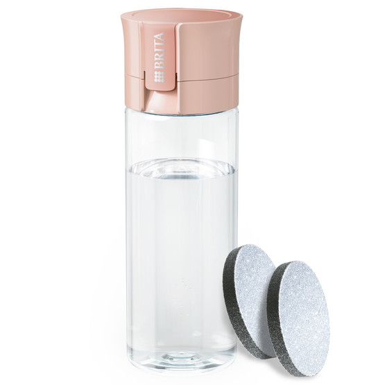 Brita Fill&Go Vital vízszűrő kulacs barack színben (600 ml)