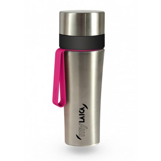 Laica MyBottle rozsdamentes acél vízszűrő kulacs Pink (550 ml) Laica MyBottle rozsdamentes acél vízszűrő kulacs Pink (550 ml)